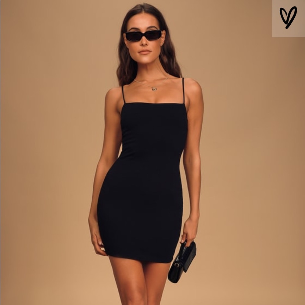 Lulus Bodycon Spaghetti Dress